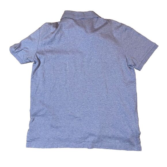 Polo Ralph Lauren Shirt Large Short Sleeve Pima Soft Touch Light Blue Red Pony - Picture 2 of 6